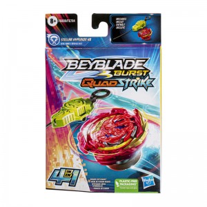 Pião e Lançador Hasbro Beyblade Burst Quad Strike: Stellar Hyperion H8